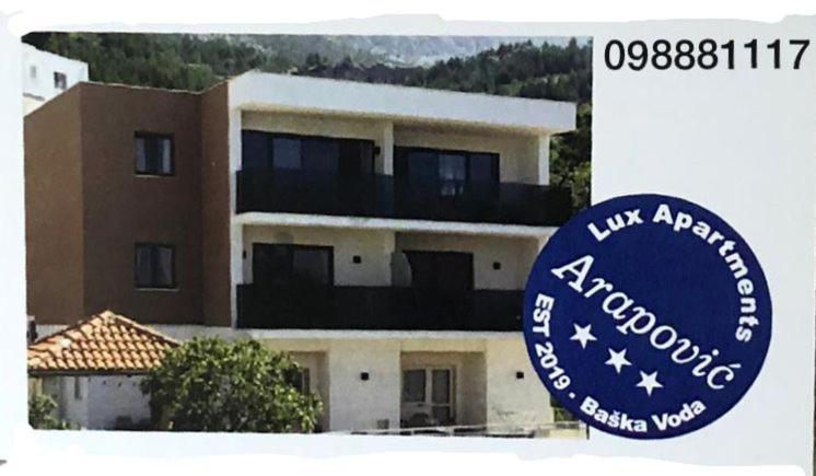 Apartmani Arapovic Baška Voda Buitenkant foto